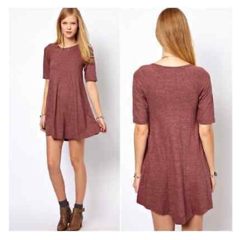 Ganni Burgundy Dress